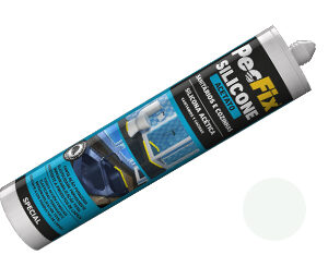 Silicone Acetato Sanitários Branco 9003 PECFIX