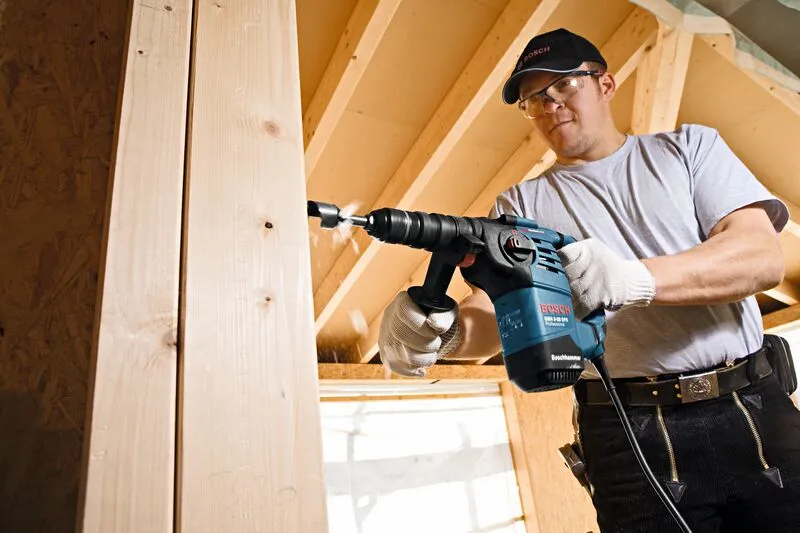 Martelo perfurador Bosch GBH 3-28 DFR Professional + brocas - Image 2