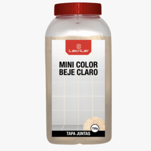 Mini Color - Tapa Juntas Bege, 750g Lacrilar
