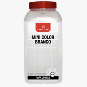 Mini Color - Tapa juntas branco, 750g Lacrilar