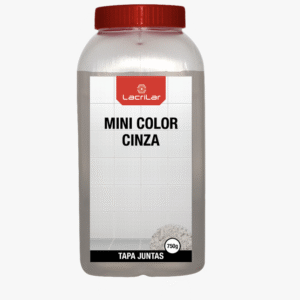Mini Color - Tapa juntas Cinza, 750g Lacrilar