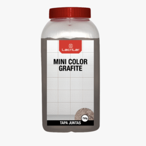 Mini Color - Tapa juntas grafite 750g Lacrilar