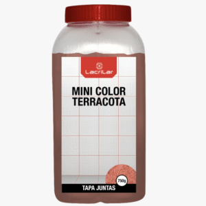 Mini Color - Tapa juntas terracota 750g Lacrilar