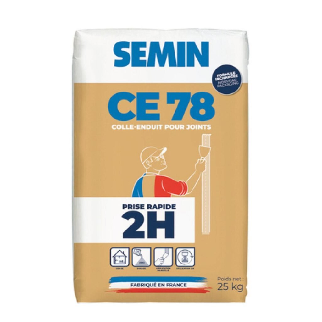 Massa para Juntas Semin CE 78 2H 25KG