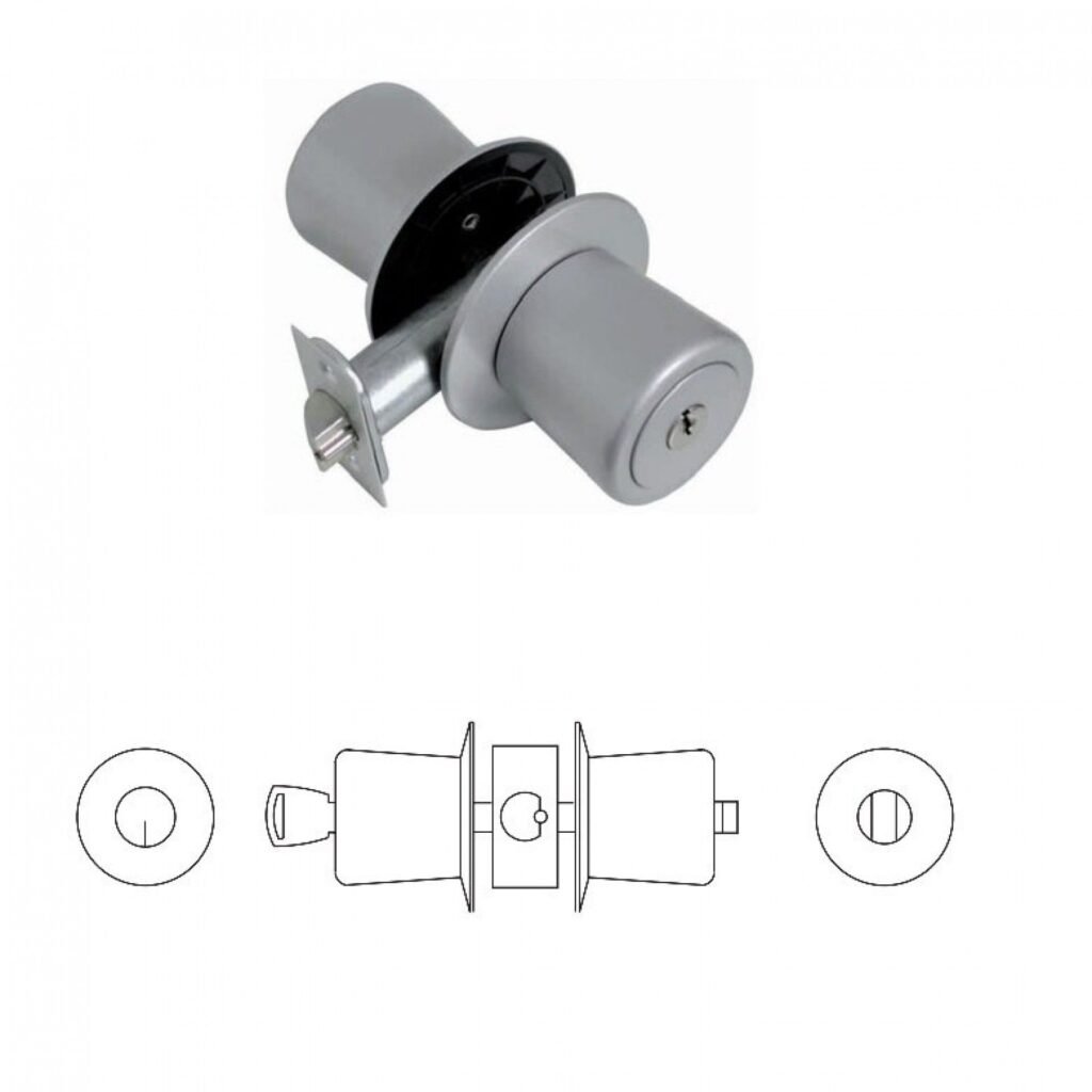 Fechadura Tubular 8704/63 refª SF.8704_63-AN Sofi