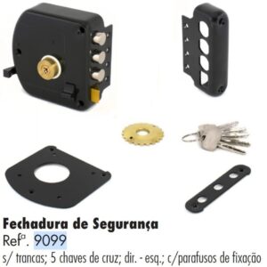 Fechadura s/trancas Direita Teicocil