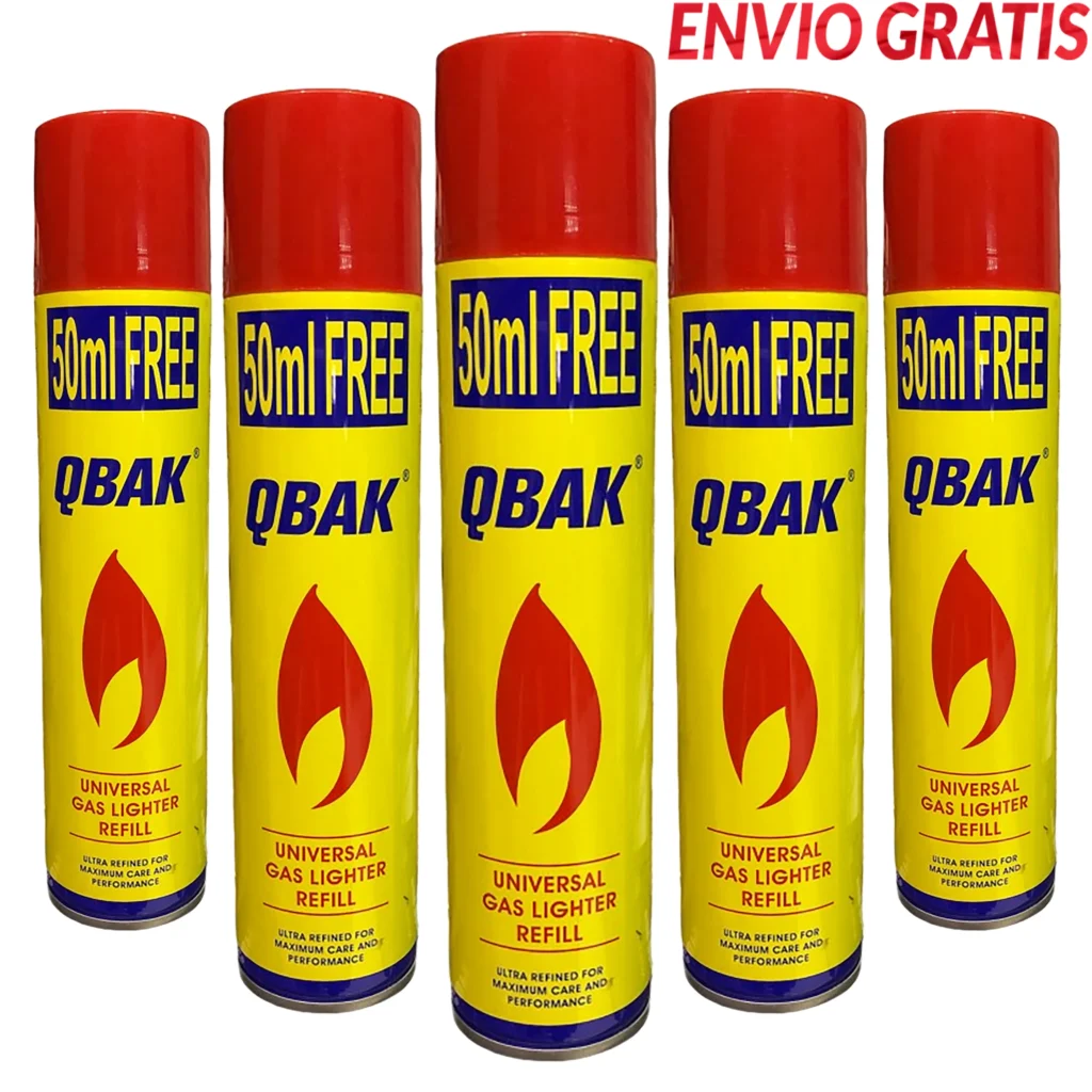 Recarga de Gás para Isqueiros Qbak