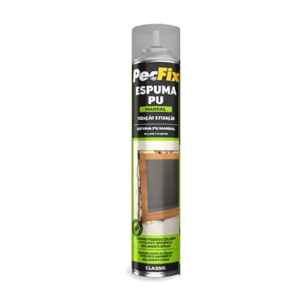 Espuma Poliuretano Manual Classic B3 Vedação Fixação Pecfix