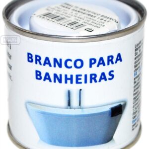 Esmalte sintético branco para banheiras