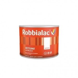 Betume Acrílico para Madeira Branco 250g Robbialac