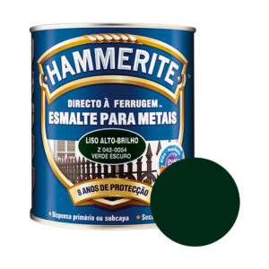 Esmalte antioxidante LISO HAMMERITE MEIO BRILHO 0.75L Verde Escuro