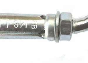 Camarão aberto 8mm com bucha