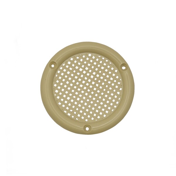 Respirador de Parafusar Marfim 50mm PVC