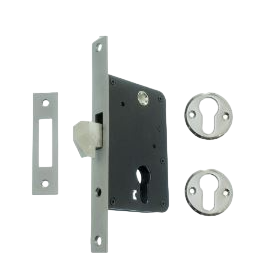 Fechaduras Embutir s/ Cilindro Waus c/Gancho