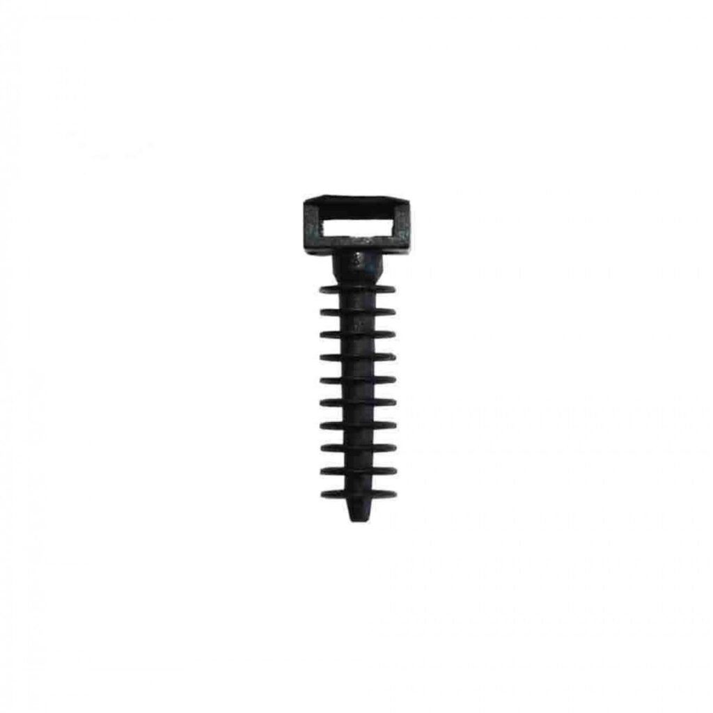 Bucha para abraçadeira preto 8mm