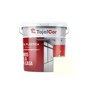 Tinta Plástica Interior - Exterior Marfim 1 L