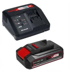 Kit Carregador Mas Bateria Einhell 2,5Ah 18V