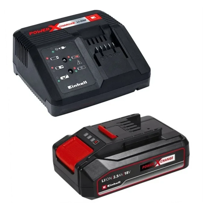 Kit Carregador Mas Bateria Einhell 2,5Ah 18V