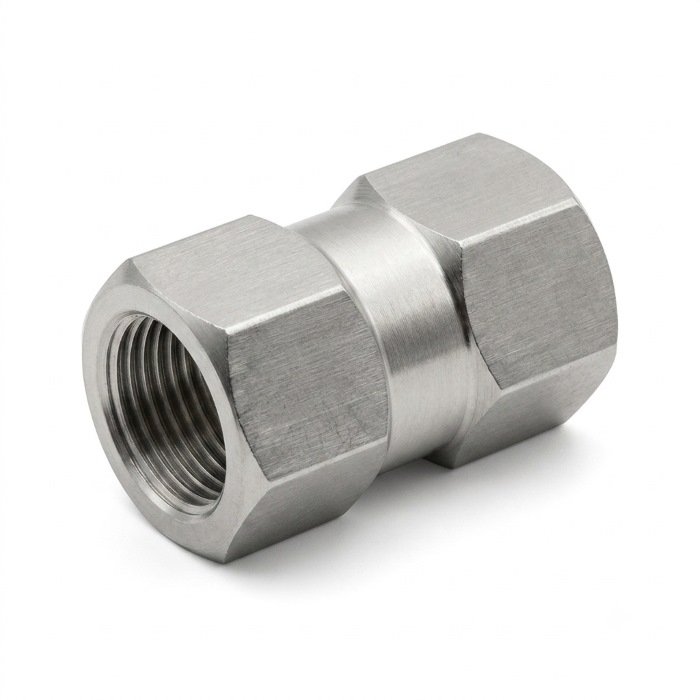União fêmea inox