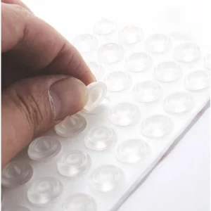 Almofadas protetoras adesivas de silicone transparente 50 UNI