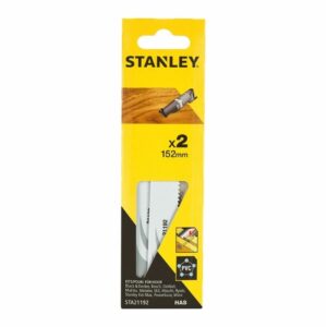 2 Lâminas de Serra Stanley STA21192-XJ para PVC e Madeira