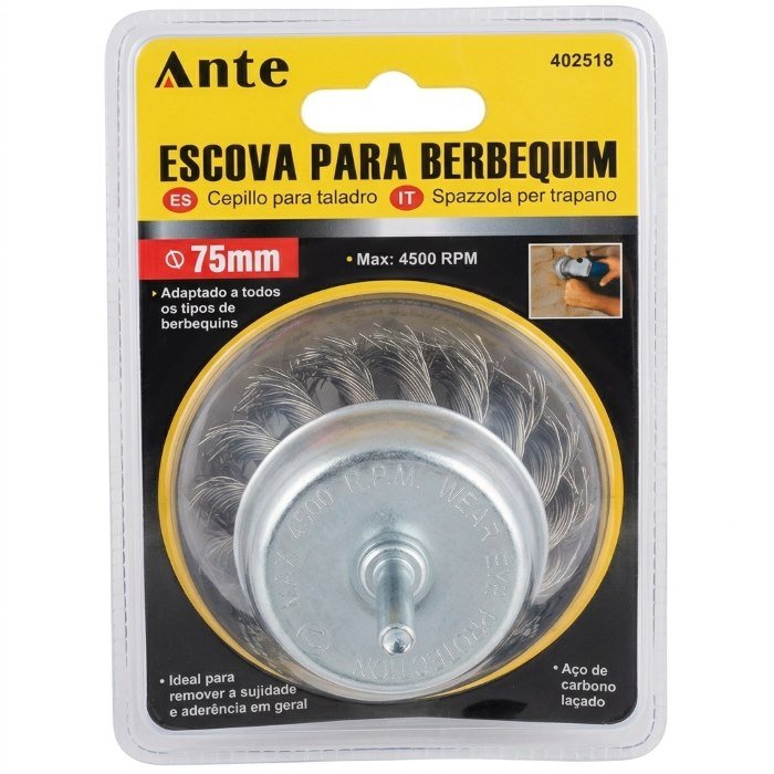 Escova para berbequim Ante