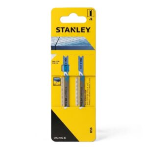 2 folhas HSS. Longa duração. Stanley