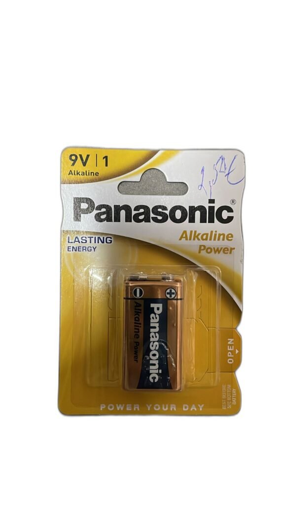 Pilha Panasonic 9V Alcalina