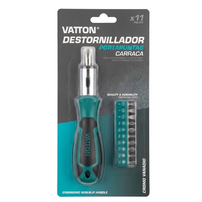 Porta-bits de catraca Vatton