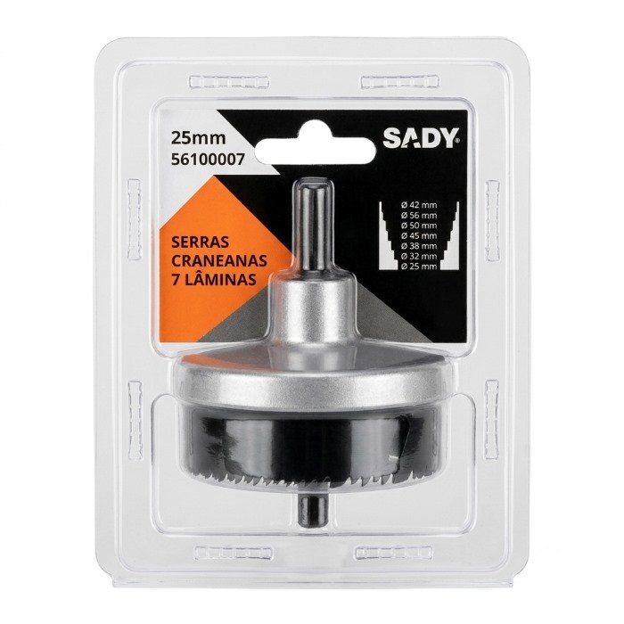 Serras cranianas 7 lâminas Sady
