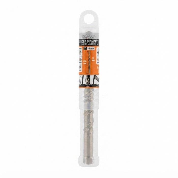 broca diamante deltatools 75mm