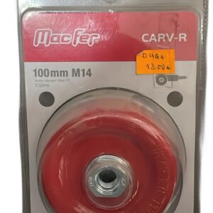 catrabucha de aço com rosca tipo vaso Macfer 100mm