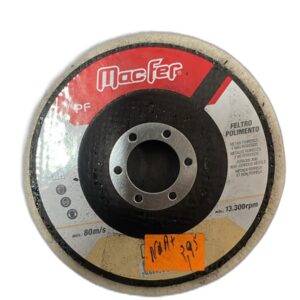 disco de polimento Macfer 115x22,23mm