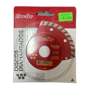 disco diamantado Macfer 115x22,23mm
