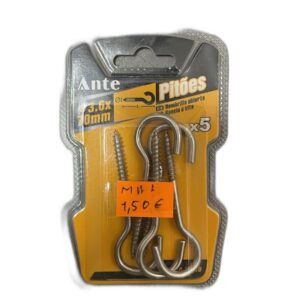 pitões 3.6x7mm Ante 5 unidades